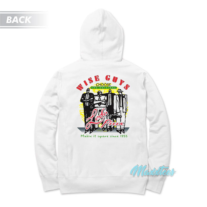Wise Guys Ledo Pizza Makin' It Square Since 1995 Hoodie