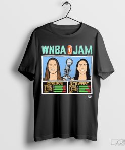 Wnba Jam Breanna Stewart & Sabrina Ionescu New York Liberty 2024 Wnba Champions Shirt