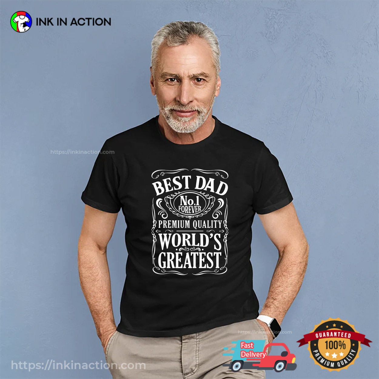 World’s Greatest Best Dad Funny Fathers Day Shirt