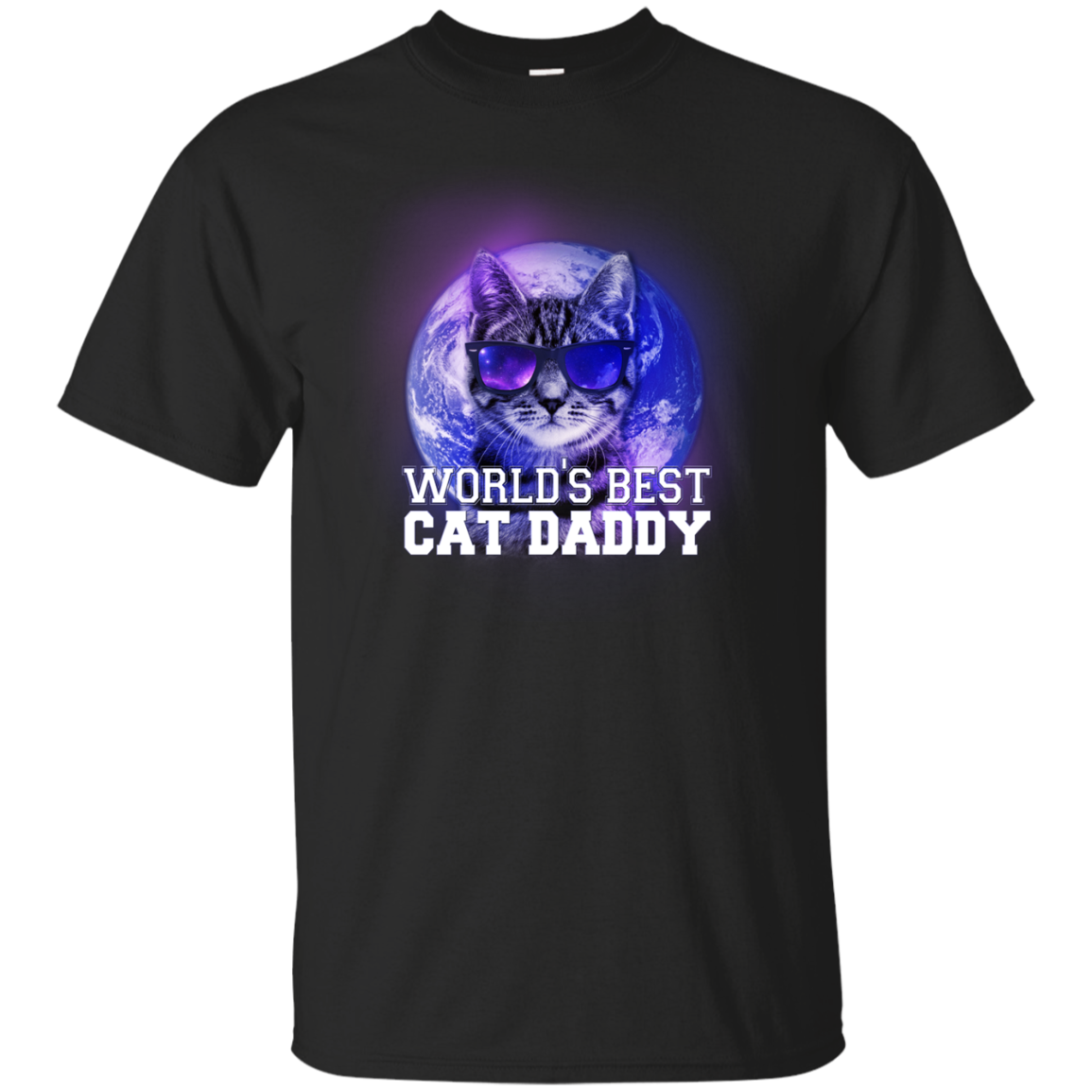 Worlds Best Cat Daddy Unisex Tshirt