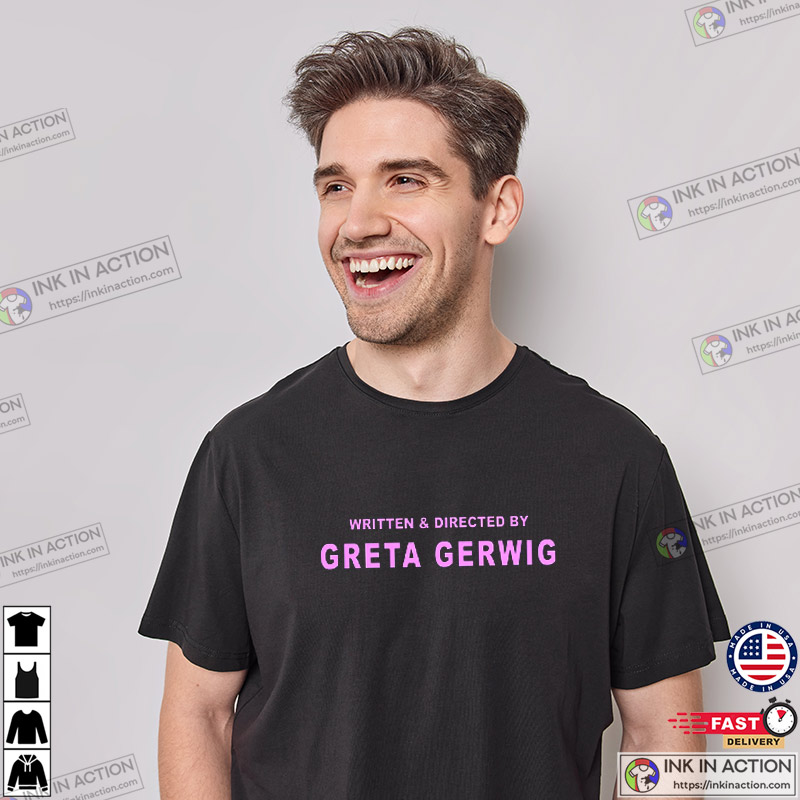 Written & Directed By Greta Gerwig Hot T-shirt