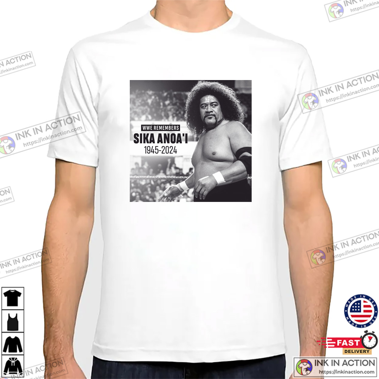Wwe Remembers Sika Anoa’i Rip T-shirt