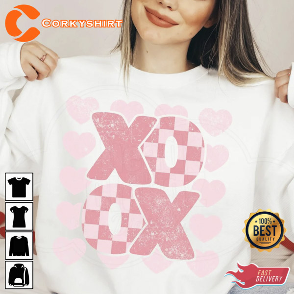 Xoxo Valentine’s Day Retro Cute Shirt