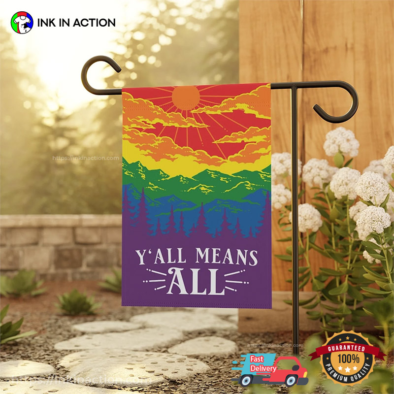 Y’all Means All Lgbtq Nature Flag