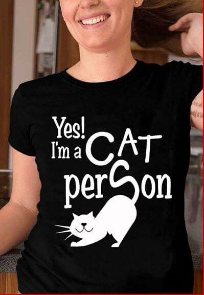Yes I'm A Cat Person Shirt