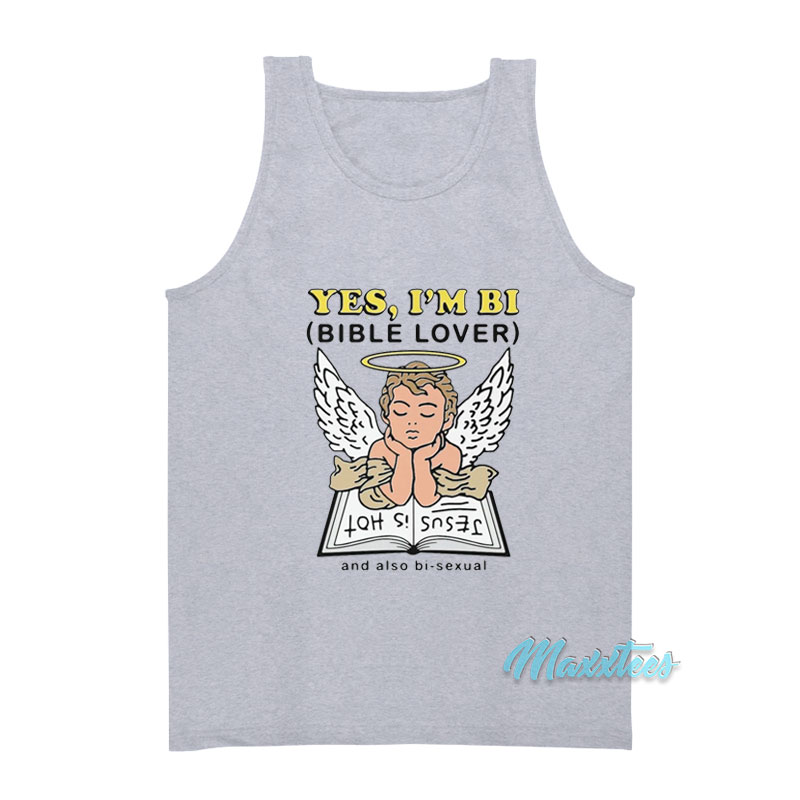 Yes I'm Bi Bible Lover Jesus Tank Top