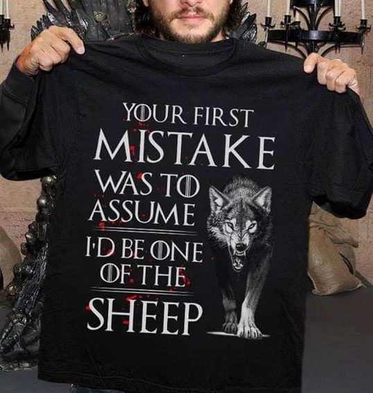 Your First Mistake Was To Assume I'd Be One Of The Sheep Shirt