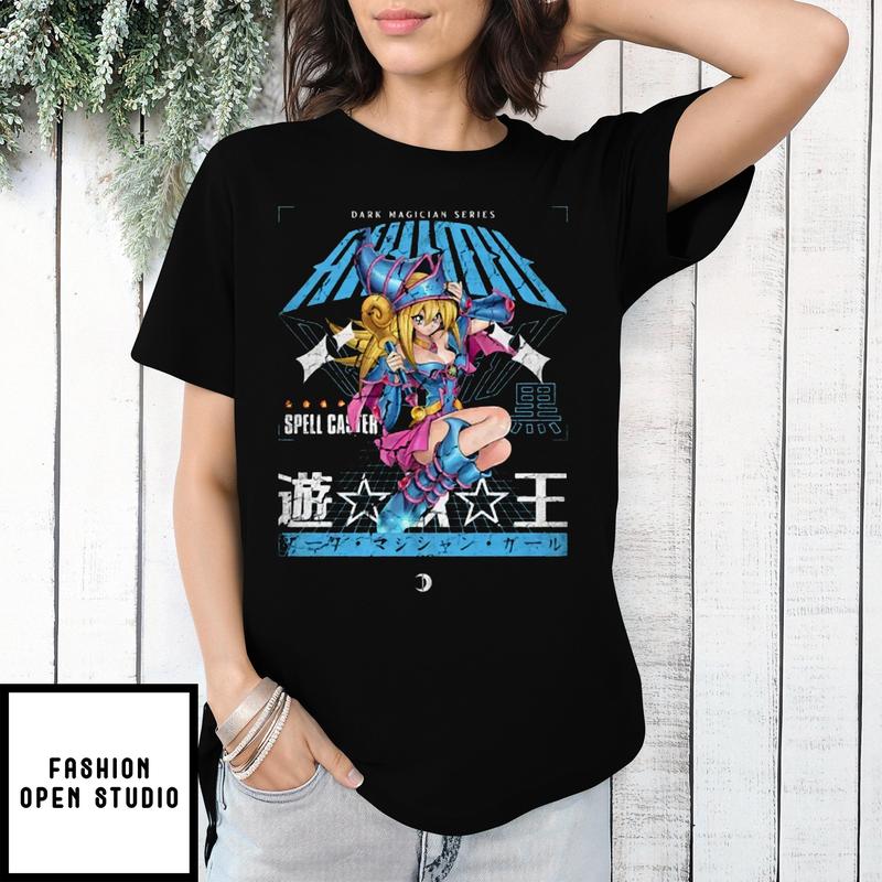Yu-gi-oh! ‘dark Magician Girl’ Series Spellcaster Anime T-shirt