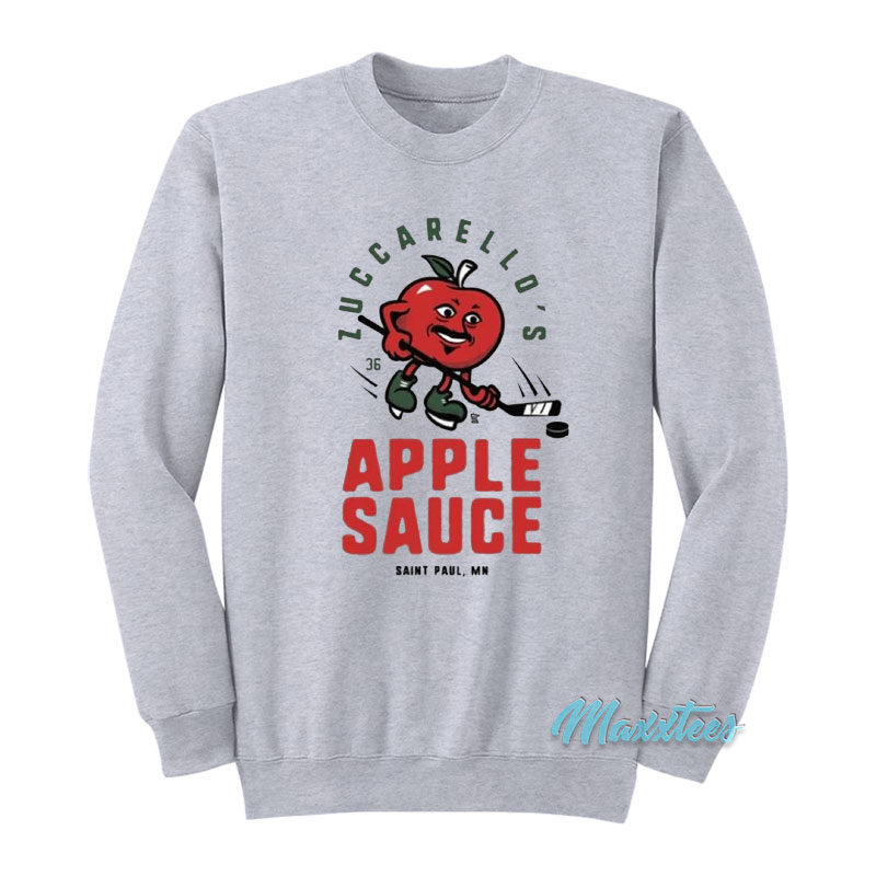 Zuccarello's Apple Sauce Hockey Sweatshirt